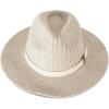 Lucky Brand Women’s Cowboy Hat | Western | Woven | Wide Brim | Adjustable | Breathable | Straw | Sun Protection(Natural)