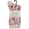 Lucky Brand Women’s Crew Socks 5Pack(Oatmeal Heather)