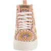 Lucky Brand Women’s Curla Crochet Platform Sneaker(Pastel Multi)