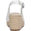 Lucky Brand Women’s Cyrila Wedge Sandal(White Lace)