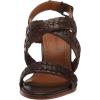 Lucky Brand Women’s Dabene Stacked Heel Sandal Heeled(Brown)