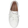 Lucky Brand Women’s Dansbey Casual Sneaker(White Leather)