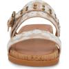 Lucky Brand Women’s Dineesa Flat Sandal(Natural Daisy)