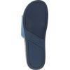 Lucky Brand Women’s Dylina Flat Sandal(Light Wash Denim)