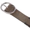 Lucky Brand Women’s Embroidered Leather Belt | Stylish | Classic | Western-Inspired | American Heritage | Jean | Pant(Suede Laced – Olive)