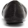 Lucky Brand Women’s Emmie Ballet Flat(Black Leather)