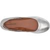 Lucky Brand Women’s Emmie Ballet Flat(Pewter Silver)