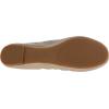 Lucky Brand Women’s Emmie Ballet Flat(Platinum Silver)