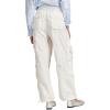 Lucky Brand Women’s Exaggerated Cargo Flight Pant(Tofu)