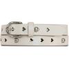 Lucky Brand Women’s Fashion Leather Belt | Stylish | Trend | Classic | Modern | Jean | Pant | Skirt | Dress(Black & White)