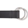 Lucky Brand Women’s Fashion Leather Belt | Stylish | Trend | Classic | Modern | Jean | Pant | Skirt | Dress(Double Ring Pullback – Black)