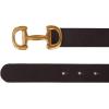 Lucky Brand Women’s Fashion Leather Belt | Stylish | Trend | Classic | Modern | Jean | Pant | Skirt | Dress(Equestrian – Black)