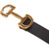 Lucky Brand Women’s Fashion Leather Belt | Stylish | Trend | Classic | Modern | Jean | Pant | Skirt | Dress(Equestrian – Black)