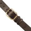 Lucky Brand Women’s Fashion Leather Belt | Stylish | Trend | Classic | Modern | Jean | Pant | Skirt | Dress(High Shine – Brown)