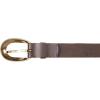 Lucky Brand Women’s Fashion Leather Belt | Stylish | Trend | Classic | Modern | Jean | Pant | Skirt | Dress(Sculpted Buckle – Brown)