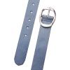 Lucky Brand Women’s Fashion Leather Belt | Stylish | Trend | Classic | Modern | Jean | Pant | Skirt | Dress(Sculpted Center Bar Buckle – Denim)