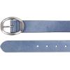 Lucky Brand Women’s Fashion Leather Belt | Stylish | Trend | Classic | Modern | Jean | Pant | Skirt | Dress(Sculpted Center Bar Buckle – Denim)
