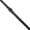 Lucky Brand Women’s Fashion Leather Belt | Stylish | Trend | Classic | Modern | Jean | Pant | Skirt | Dress(Skinny Roller – Black)