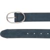 Lucky Brand Women’s Fashion Leather Belt | Stylish | Trend | Classic | Modern | Jean | Pant | Skirt | Dress(Suede Center Bar – Chambray Blue)