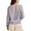 Lucky Brand Women’s Half Stitch Cardi(Burlwood)