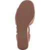Lucky Brand Women’s Himmy Sculpted Wedge Sandal(Eco Red)