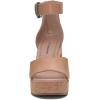 Lucky Brand Women’s Himmy Sculpted Wedge Sandal(True Vachetta)