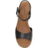 Lucky Brand Women’s Jennyl Heeled Sandal(Black)