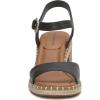Lucky Brand Women’s Jennyl Heeled Sandal(Black)