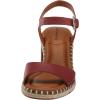 Lucky Brand Women’s Jennyl Heeled Sandal(Rose Red)