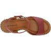Lucky Brand Women’s Jennyl Heeled Sandal(Rose Red)