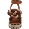 Lucky Brand Women’s Jewelly Heeled Sandal(Natural Multi)