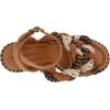 Lucky Brand Women’s Jewelly Heeled Sandal(Natural Multi)