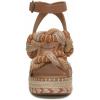 Lucky Brand Women’s Jewelly Heeled Sandal(Sunset Multi)