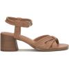 Lucky Brand Women’s Jolenne Heeled Sandal(Adobe Brown)