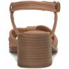 Lucky Brand Women’s Jolenne Heeled Sandal(Adobe Brown)