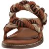 Lucky Brand Women’s Kabrina Flat Sandal(Natural Multi)