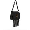 Lucky Brand Women’s Kate Leather Shoulder(Black)