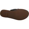 Lucky Brand Women’s Kaykey Flat Sandal(Black/Black)