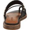 Lucky Brand Women’s Kaykey Flat Sandal(Black/Black)