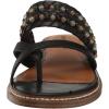 Lucky Brand Women’s Kaykey Flat Sandal(Black/Black)