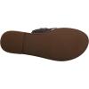 Lucky Brand Women’s Kaykey Flat Sandal(Chocolate)