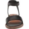 Lucky Brand Women’s Kimaya Flat Sandal(Black)