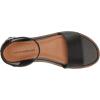 Lucky Brand Women’s Kimaya Flat Sandal(Black)