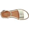 Lucky Brand Women’s Kimaya Flat Sandal(Platino)