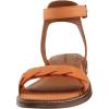 Lucky Brand Women’s Kyndall Flat Sandal(Tangerine)
