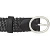 Lucky Brand Women’s Leather Belt | Leather | Trend | Stylish | Classic | Modern | Jeans | Pants | Skirt | Dress(Black)