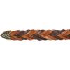 Lucky Brand Women’s Leather Belt | Leather | Trend | Stylish | Classic | Modern | Jeans | Pants | Skirt | Dress(Braided Western – Multi)