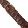 Lucky Brand Women’s Leather Belt | Leather | Trend | Stylish | Classic | Modern | Jeans | Pants | Skirt | Dress(Brown)