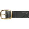 Lucky Brand Women’s Leather Belt | Leather | Trend | Stylish | Classic | Modern | Jeans | Pants | Skirt | Dress(Rivet Studded – Black)