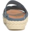 Lucky Brand Women’s Loftee Sandal-Platform(Natural Blue)